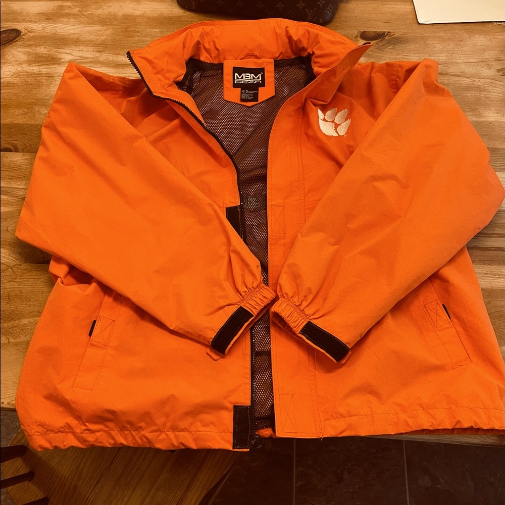 Clemson rain jacket/wind breaker